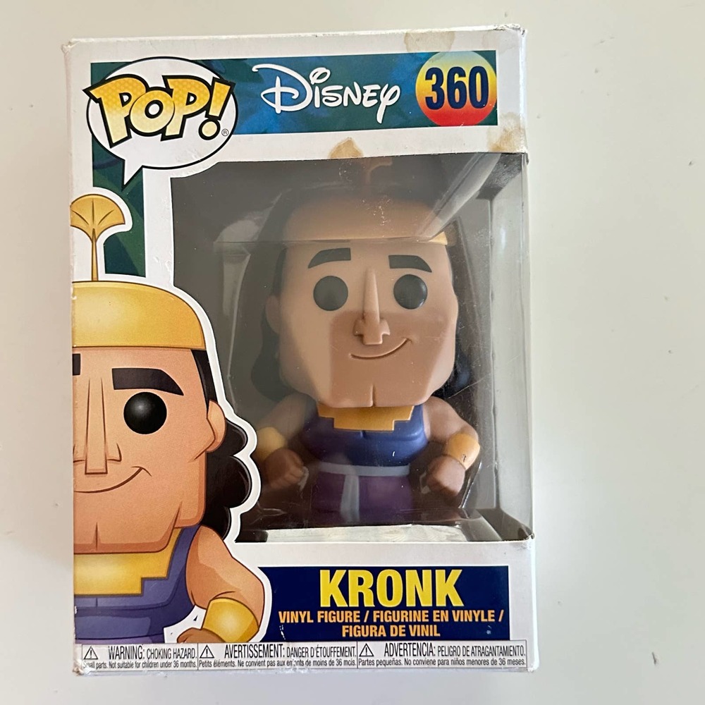 Funko Pop Disney Emperor's New Groove 360 Damaged box